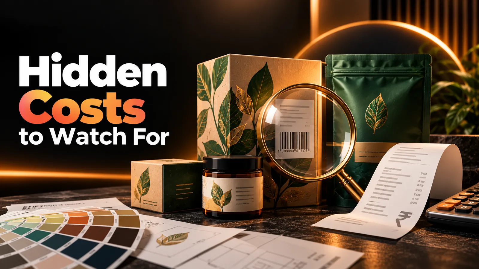 Hidden packaging design costs to watch for: KLD, back panels, revisions, variants and print-ready files